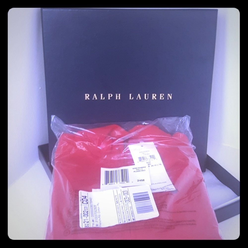 Ralph Lauren kid's Sweater w/ gift box included